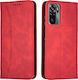 Bodycell PU Leather Wallet Δερματίνης Κόκκινο (...