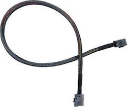Adaptec Mini SAS - Mini SAS Cable 50cm Μαύρο (2282200-R)
