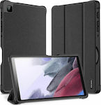 Dux Ducis Domo Series Flip Cover Piele artificială Negru (Galaxy Tab A7 Lite)