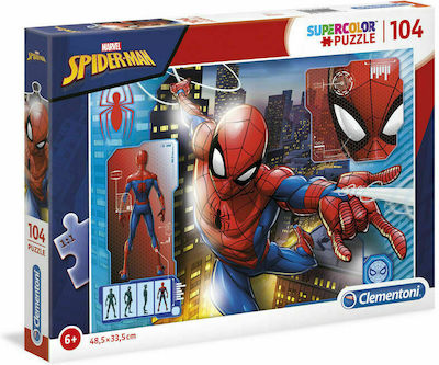 Kinderpuzzle Spiderman für 6++ Jahre 104pcs Clementoni