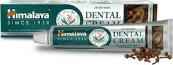 Himalaya Wellness Dental Cream Toothpaste Fluoride Free for Plaque & Cavities Έλαιο Γαρύφαλλου 100gr