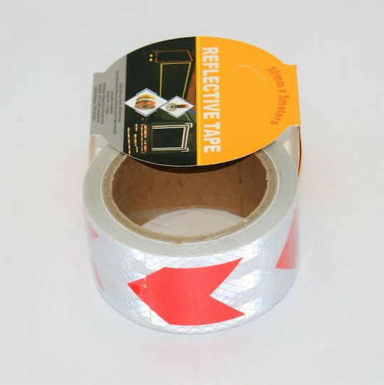 Self-Adhesive Reflective Tape Made of Plastic 5m x 5cm