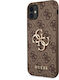 Guess 4G Metal Logo Synthetic Back Cover Brown ...