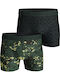 Ανδρικά Μποξεράκια Πράσινα Camo 2Pack
