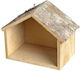 JK Home Decoration Decorative Home made of Wooden 15.5cm 1pcs