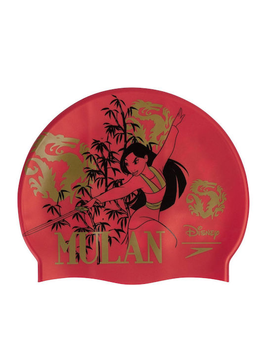 Speedo Mulan Slogan Print Плувни шапки Детски о...