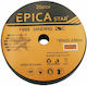 Epica Star Δίσκος Λείανσης Πάνελ P120 180mm