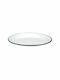 Ibili Blanca Teller Untiefe Emaye Weiß mit Durchmesser 24cm