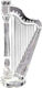 Swarovski Raumdekoration Harp aus Kristall 10.2cm 1Stück