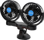 AMiO Dublu Ventilator auto 4" 24V