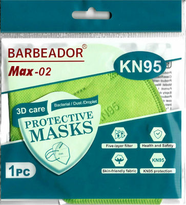 Max Disposable Protective Mask FFP2 Green 1pcs