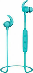 Thomson WEAR7208 In-ear Bluetooth Handsfree Earphones with Sweat Resistance Turquoise