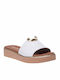 Ragazza Leather Women's Sandals White