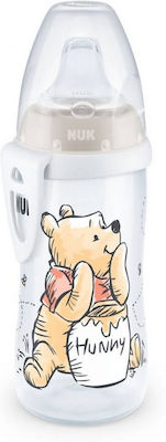 Nuk First Choice Active Cup Winnie the Pooh Educational Sippy Cup Plastic Beige for 12m+m+ 300ml 10.527.906