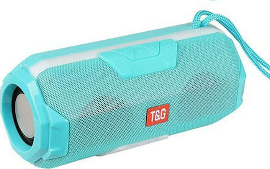 T&G TG-143 Bluetooth Speaker 5W with Radio and Battery Life up to 3 hours Turquoise