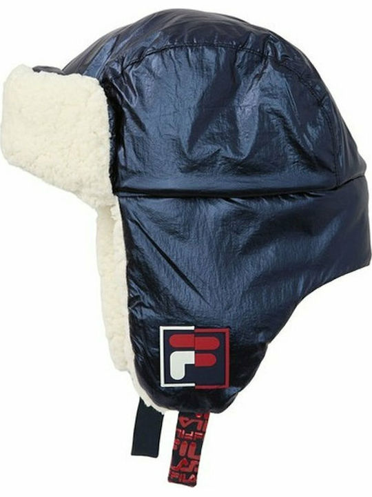 Trapper Beanie Earflap Beanie in Navy Blue color