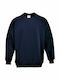 Portwest B300 Men's Long Sleeve Work Sweatshirt Navy Blue Fleece Dark