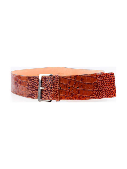 Gant Wide Leather Women's Belt Brown 494135-215