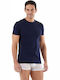 Bonatti Ruben Men's Short Sleeve Undershirt Navy Blue