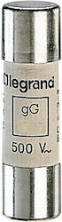 Legrand Ασφάλεια Κυλινδρική Ταχείας Καύσεως 14x51mm 16A (14316) 1τμχ