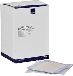 Abena CuriMed Absorbent Pads Sterile Γάζες 10x10cm 50τμχ Abena CuriMed Absorbent Pads Sterile Γάζες 10x10cm 50τμχ