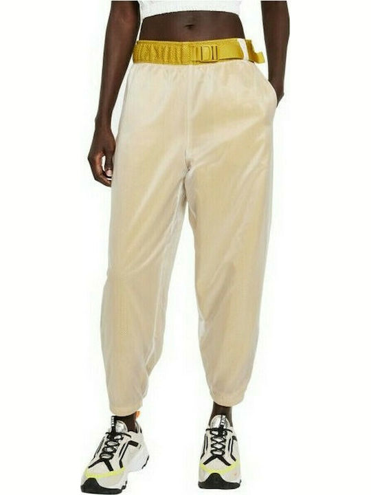 Sportswear High Waist Sweatpants Jogger Yellow