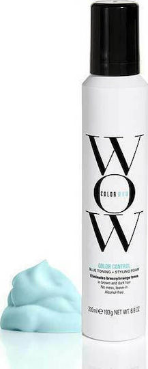 Color Wow Toner Χρωμοαφρός Color Control Blue Toning and Styling Foam 200ml