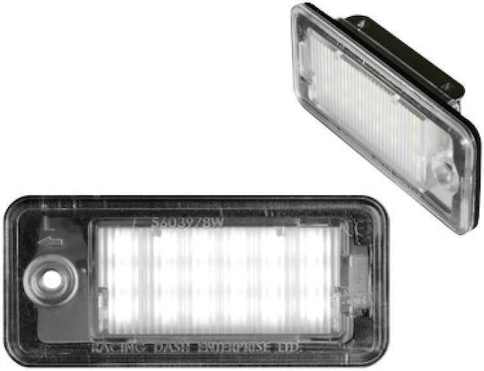 Vinstar License Plate Lights Led 12V for Audi A3 / A4 / A6 / A8 / Q7 2pcs