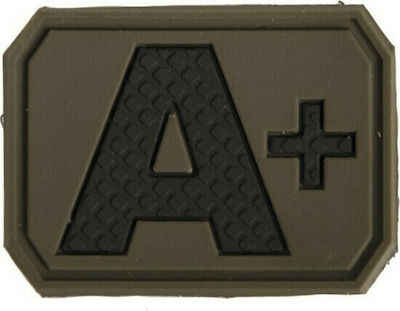 Mil-Tec Patch A+ Σήμα για Ομάδας Αίματος Χακί