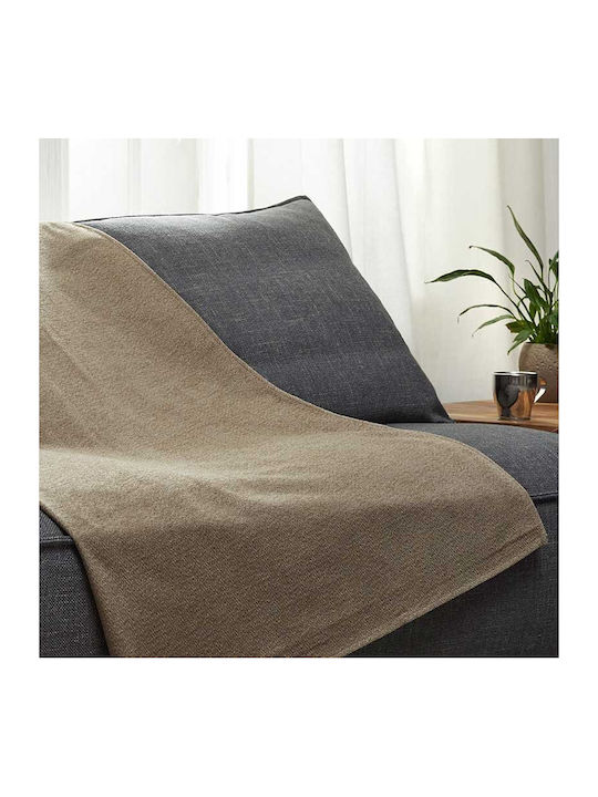 Aegean Chenille Throw 180X300 MOCHA