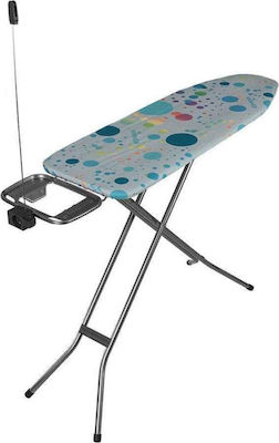 Vileda Star Plus Ironing Board for Ironing Station Foldable with Plug Πολύχρωμη 120x38cm