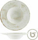 Bonna Nacrous Matt Plate Pasta made of Porcelain Beige with Diameter 28cm