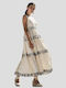 Sommer Maxi Kleid Off White Die folgende Liquid-Vorlage ist eine Vorlage für Produktnamen in der Kategorie "Damenkleider". Übersetzen Sie nur die Textknoten der Liquid-Vorlage in die deutsche Sprache, wobei die ursprüngliche Syntax und HTML-Tags beibehalten werden, und ändern Sie nichts zwischen '{' und '}'. Geben Sie nur die Übersetzung an: Off White