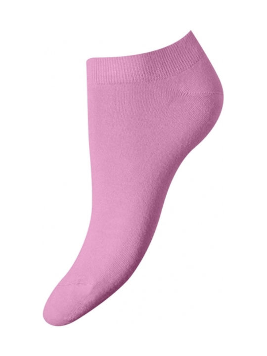 Walk Women's Plain Socks Pink