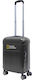 National Geographic Transit Cabin Travel Suitcase Hard Black with 4 Wheels Height 55cm.