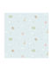 ICH Wallpapers Kids Fabric Wallpaper Ζωάκια Τυρκουάζ L53xH1005cm