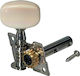Gewa Tuning Pegs for Acoustic Guitar Fire&Stone Small Body Acoustic Guitar Tuning Keys Silver White Buttons Nickel