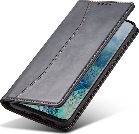 Bodycell PU Leather Wallet Δερματίνης Μαύρο (Redmi 7)