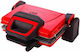 CVS DN-2202 Sandwich Maker Grill with Removable Plates 1800W Red