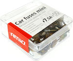 AMiO Car Fuse Set Blades 50pcs