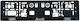 Carner Car License Plate Frame Front - Back Plastic Black