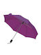 Macma Werbeatrikel Umbrelă de ploaie Compact Violet
