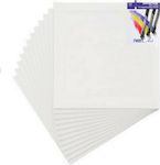 Artmate Carton Canvas Alb Pătrat 30x30cm. 280gr/m² 25682---ΒΥ-2