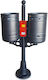 Green City International Metallic Waste Bin 2x3...