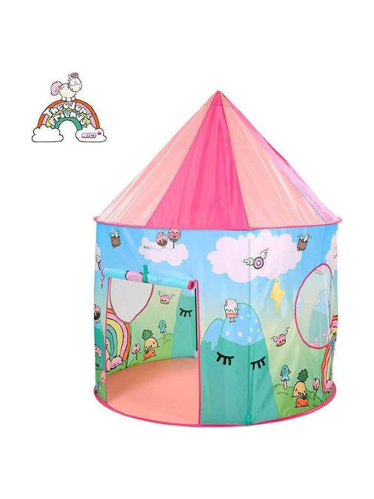 Knorrtoys Kids Castle Play Tent Nici Theodor & Friends for 1+ years Pink