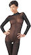 Mandy Mystery Longarm Catsuit Mandy Mystery Sexy Bodystocking Mesh Black