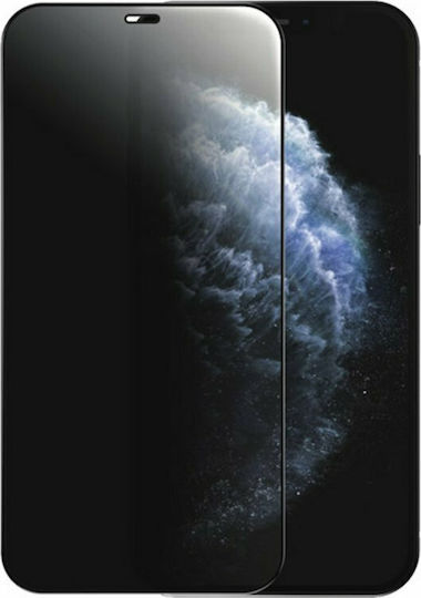 Joyroom Knight Series Anti Spy 2.5D Full Face Tempered Glass (iPhone 12 Pro Max) JR-PF603