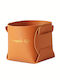 Lalos Storage Basket Plastic Orange 10x10x10cm 1pcs
