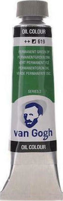 Royal Talens Van Gogh Oil Colour Permanent Green Deep 619 60ml