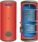 Alpha Therm Boiler Λεβητοστασίου BKLΑ/1-200 200lt με έναν Εναλλάκτη για Αντλίες Θερμότητας